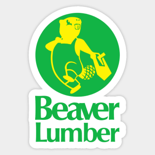 Beaver Lumber Sticker